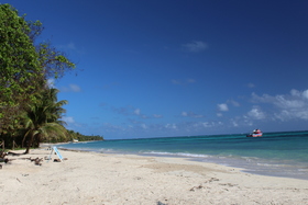 The beach nearby